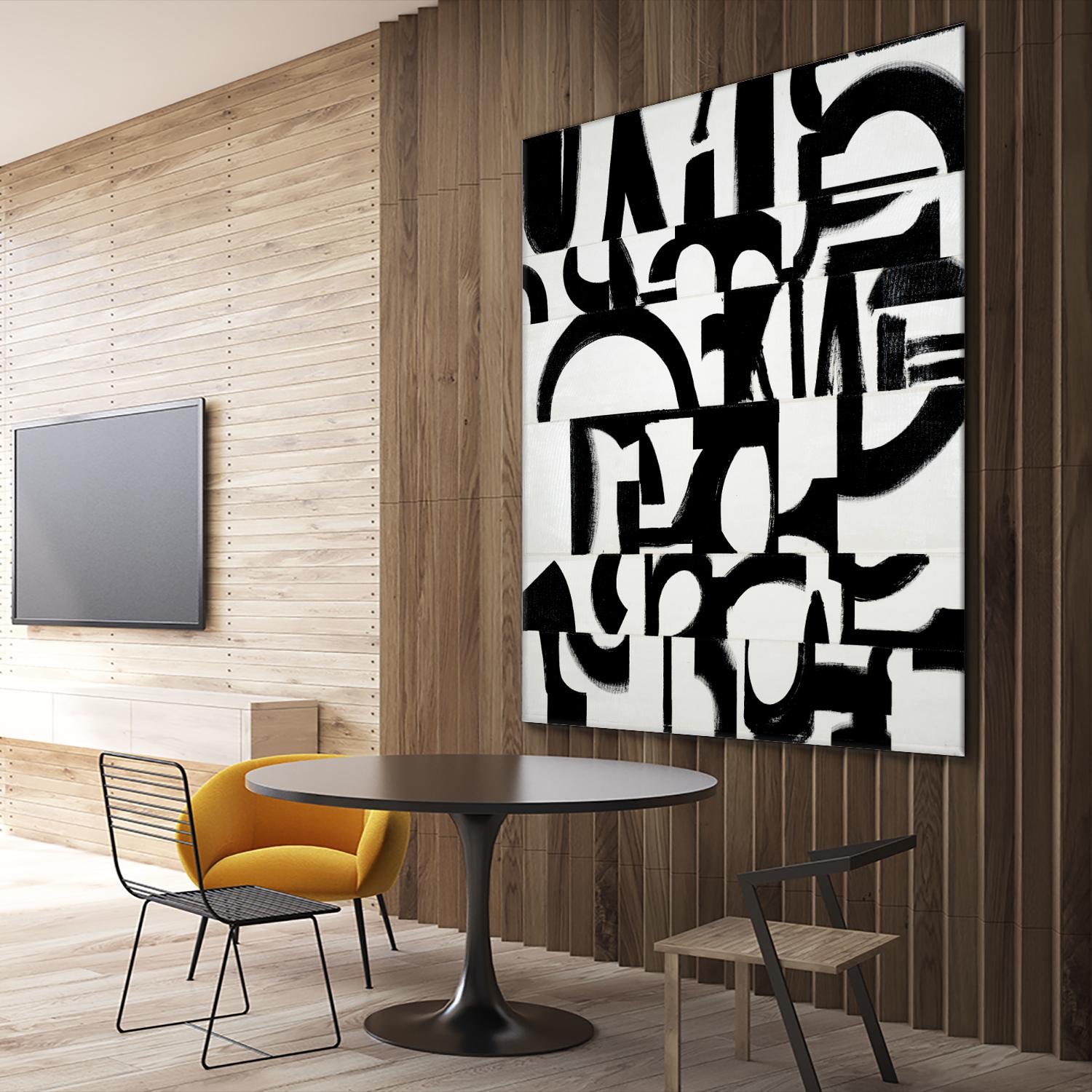 Prosperous Element by Randy Hibberd on GIANT ART - white abstract