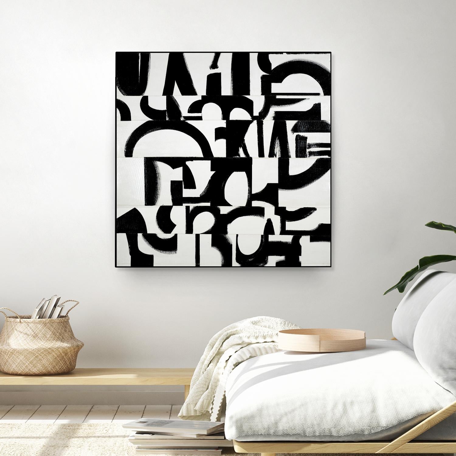 Prosperous Element by Randy Hibberd on GIANT ART - white abstract