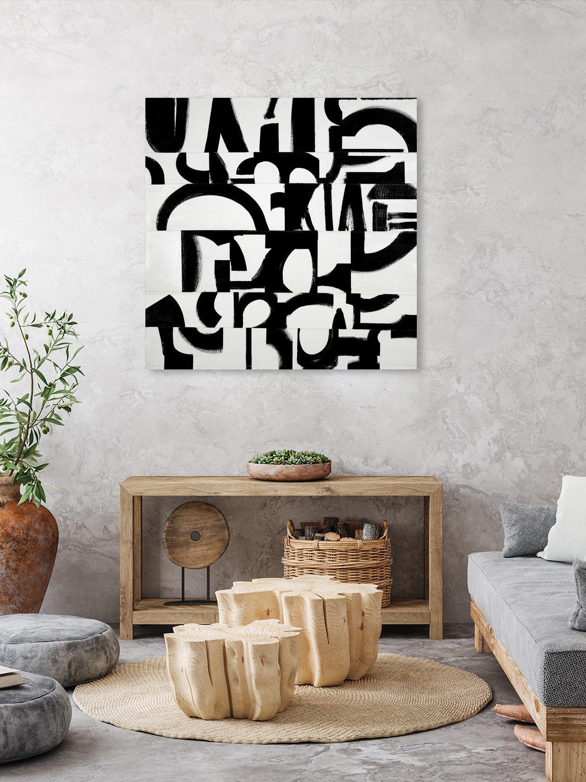 Prosperous Element by Randy Hibberd on GIANT ART - white abstract