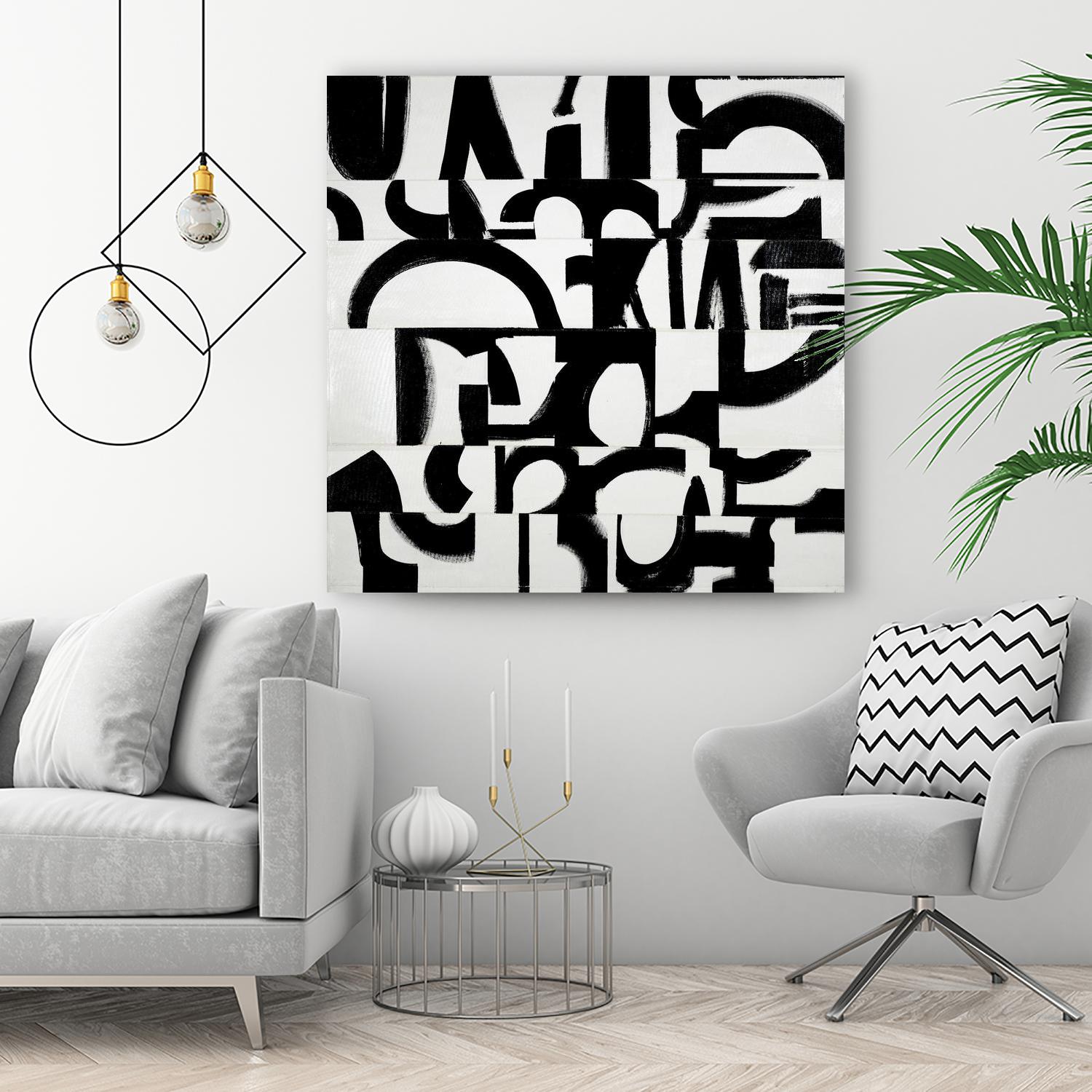 Prosperous Element by Randy Hibberd on GIANT ART - white abstract