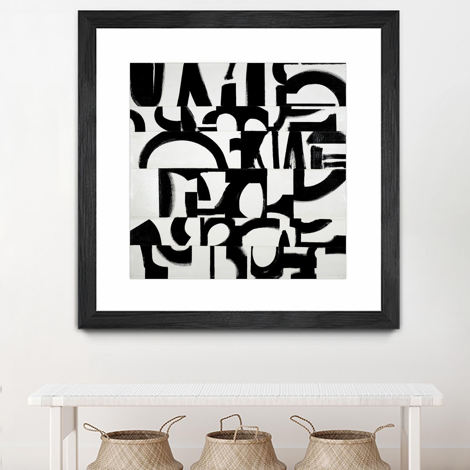 Prosperous Element by Randy Hibberd on GIANT ART - white abstract