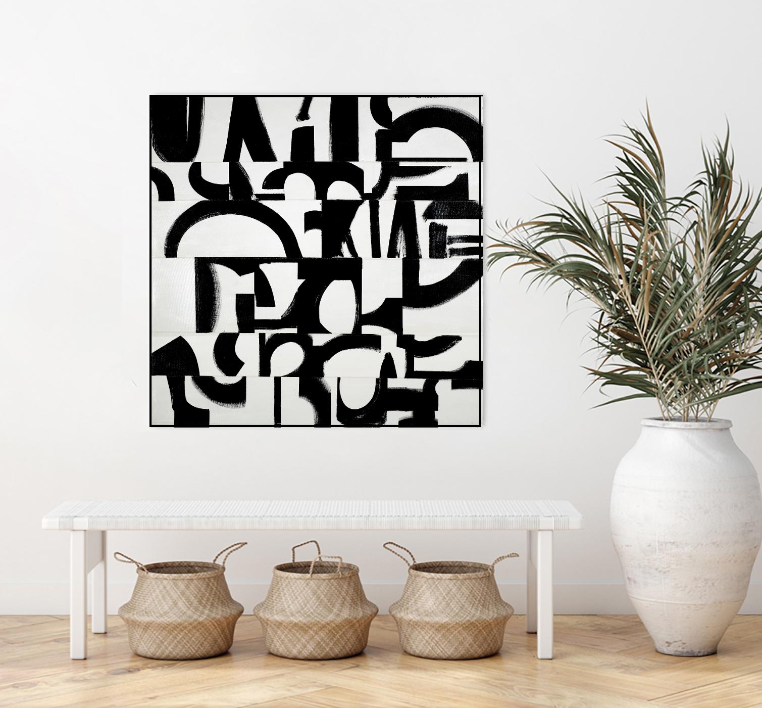 Prosperous Element by Randy Hibberd on GIANT ART - white abstract