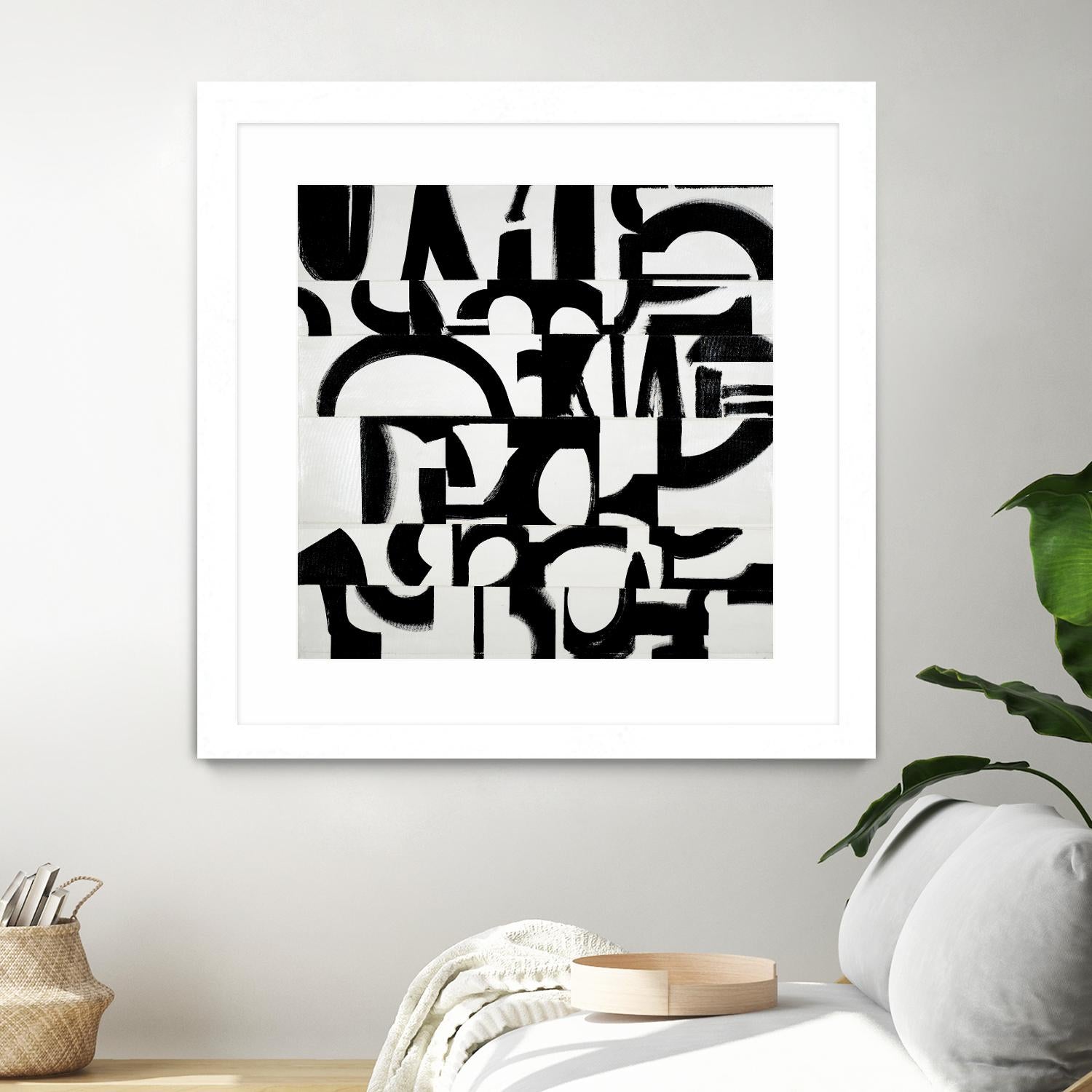 Prosperous Element by Randy Hibberd on GIANT ART - white abstract