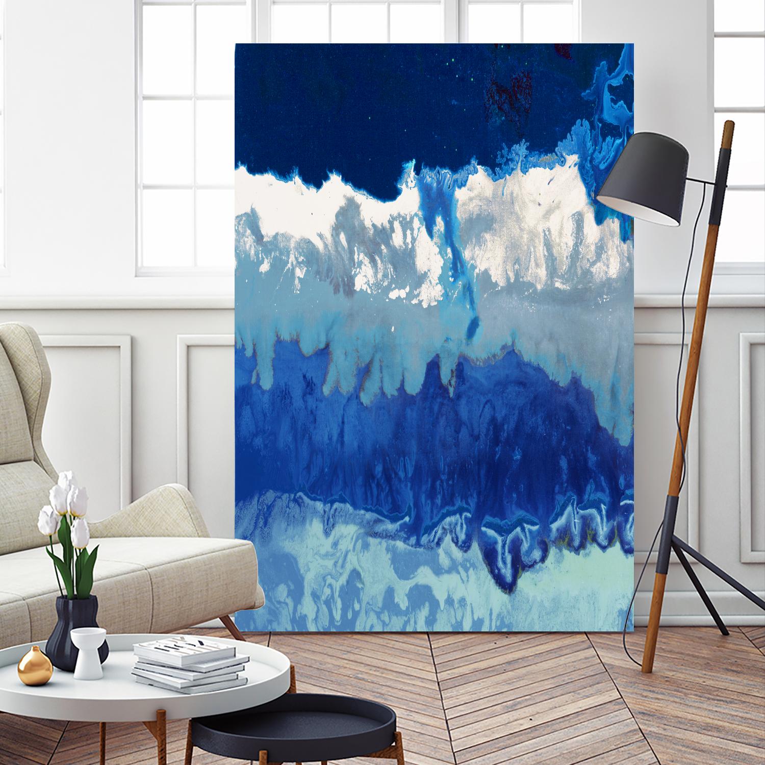 Life's Energy V2 by Randy Hibberd on GIANT ART - white abstract