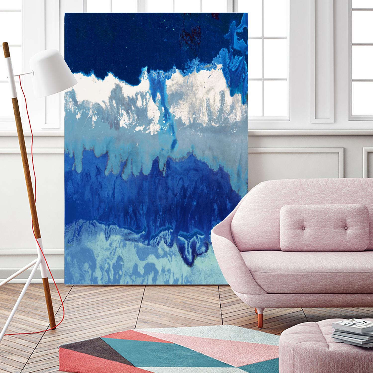 Life's Energy V2 by Randy Hibberd on GIANT ART - white abstract