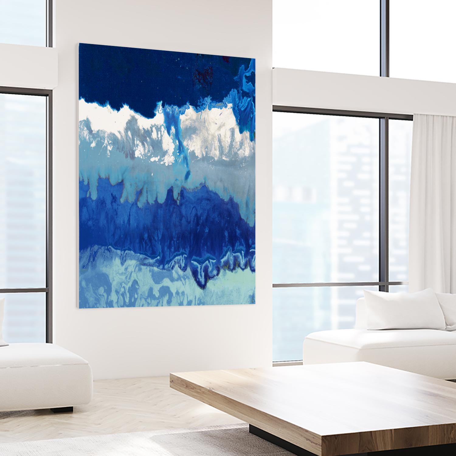 Life's Energy V2 by Randy Hibberd on GIANT ART - white abstract