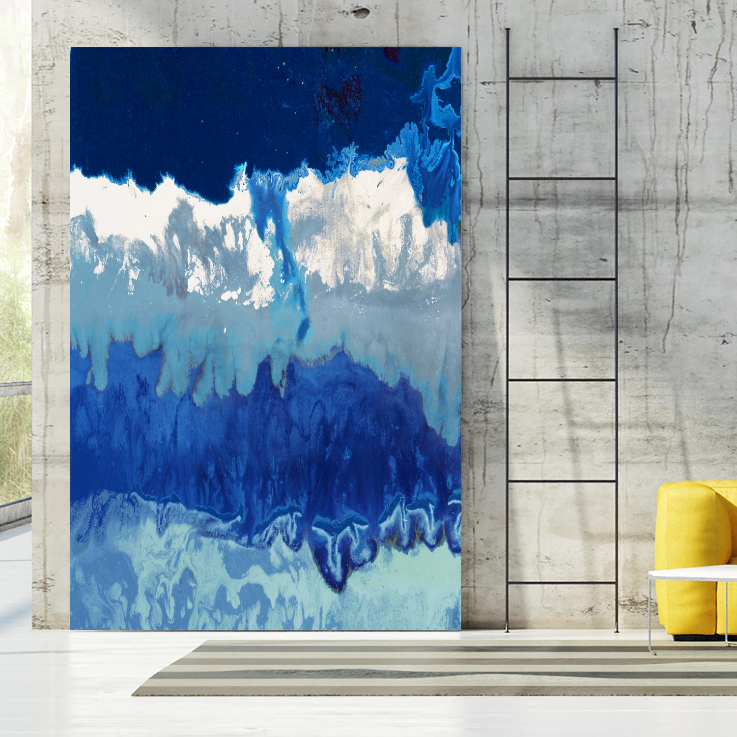 Life's Energy V2 by Randy Hibberd on GIANT ART - white abstract