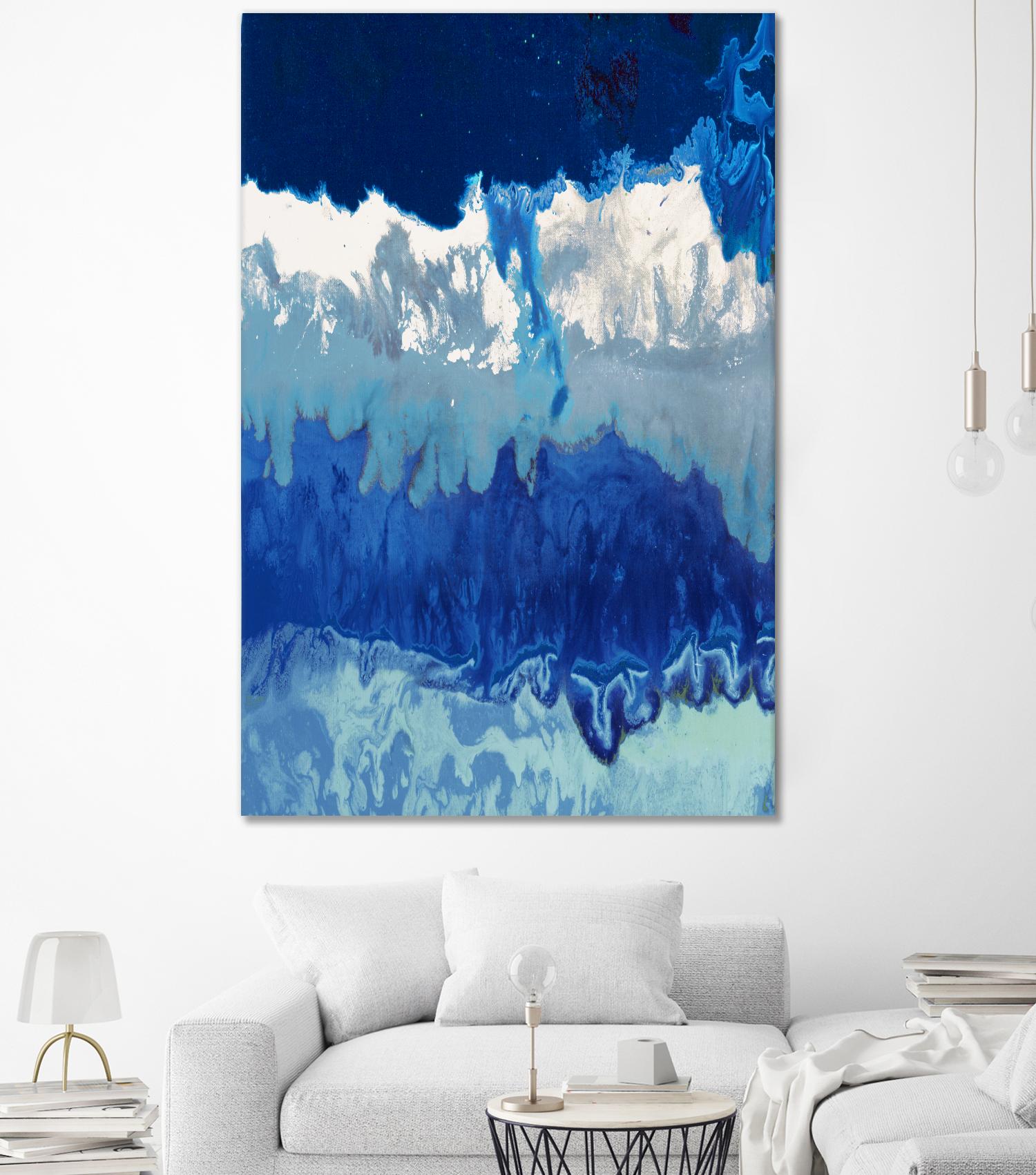 Life's Energy V2 by Randy Hibberd on GIANT ART - white abstract