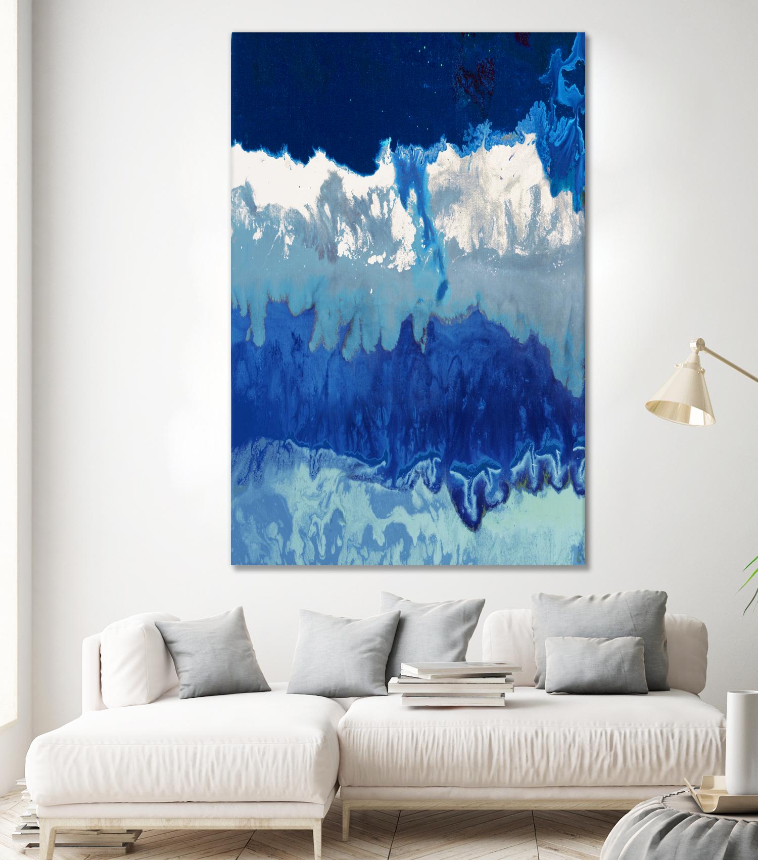 Life's Energy V2 by Randy Hibberd on GIANT ART - white abstract