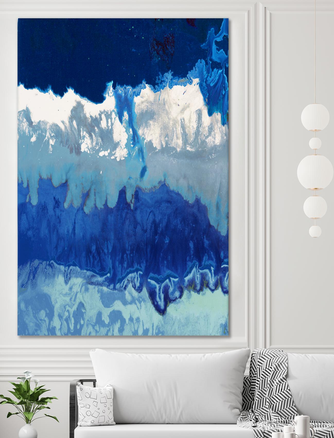 Life's Energy V2 by Randy Hibberd on GIANT ART - white abstract