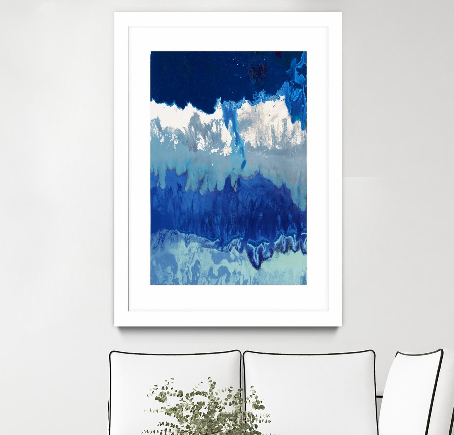 Life's Energy V2 by Randy Hibberd on GIANT ART - white abstract