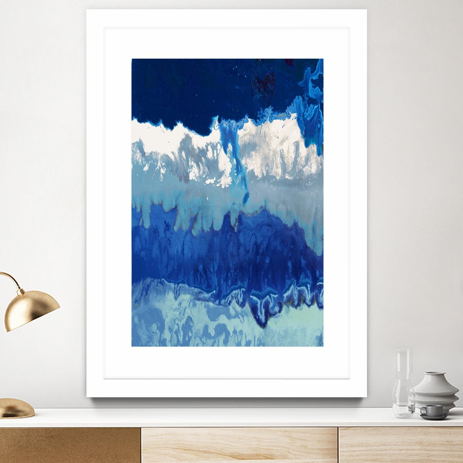 Life's Energy V2 by Randy Hibberd on GIANT ART - white abstract