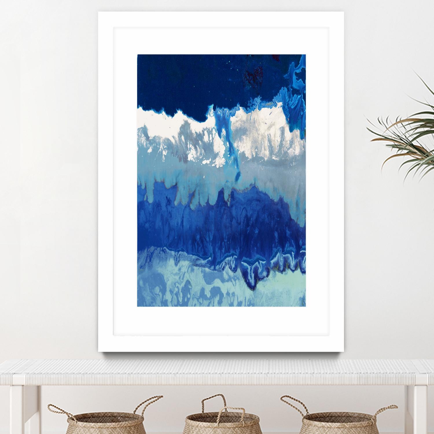 Life's Energy V2 by Randy Hibberd on GIANT ART - white abstract