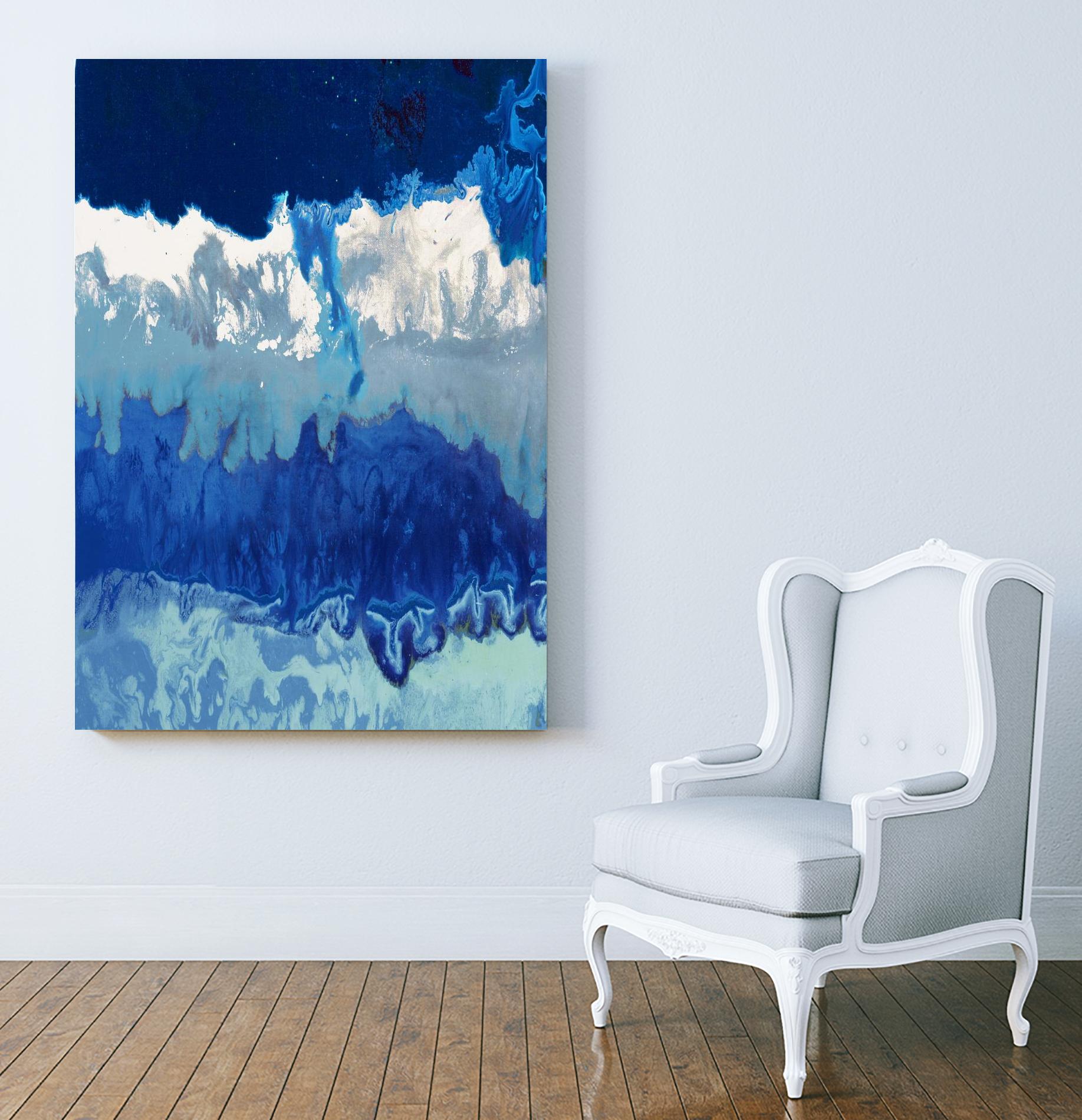 Life's Energy V2 by Randy Hibberd on GIANT ART - white abstract