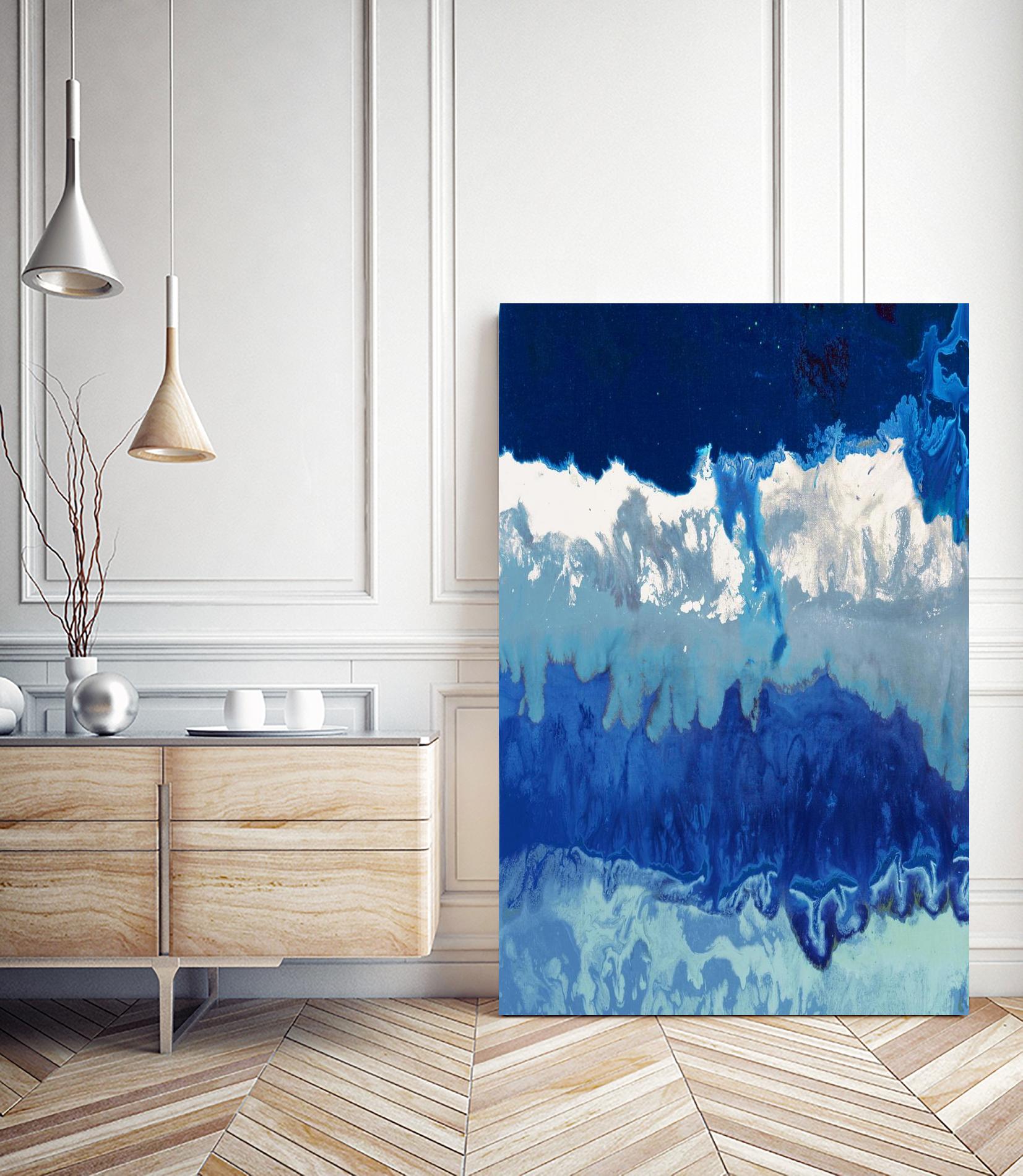 Life's Energy V2 by Randy Hibberd on GIANT ART - white abstract