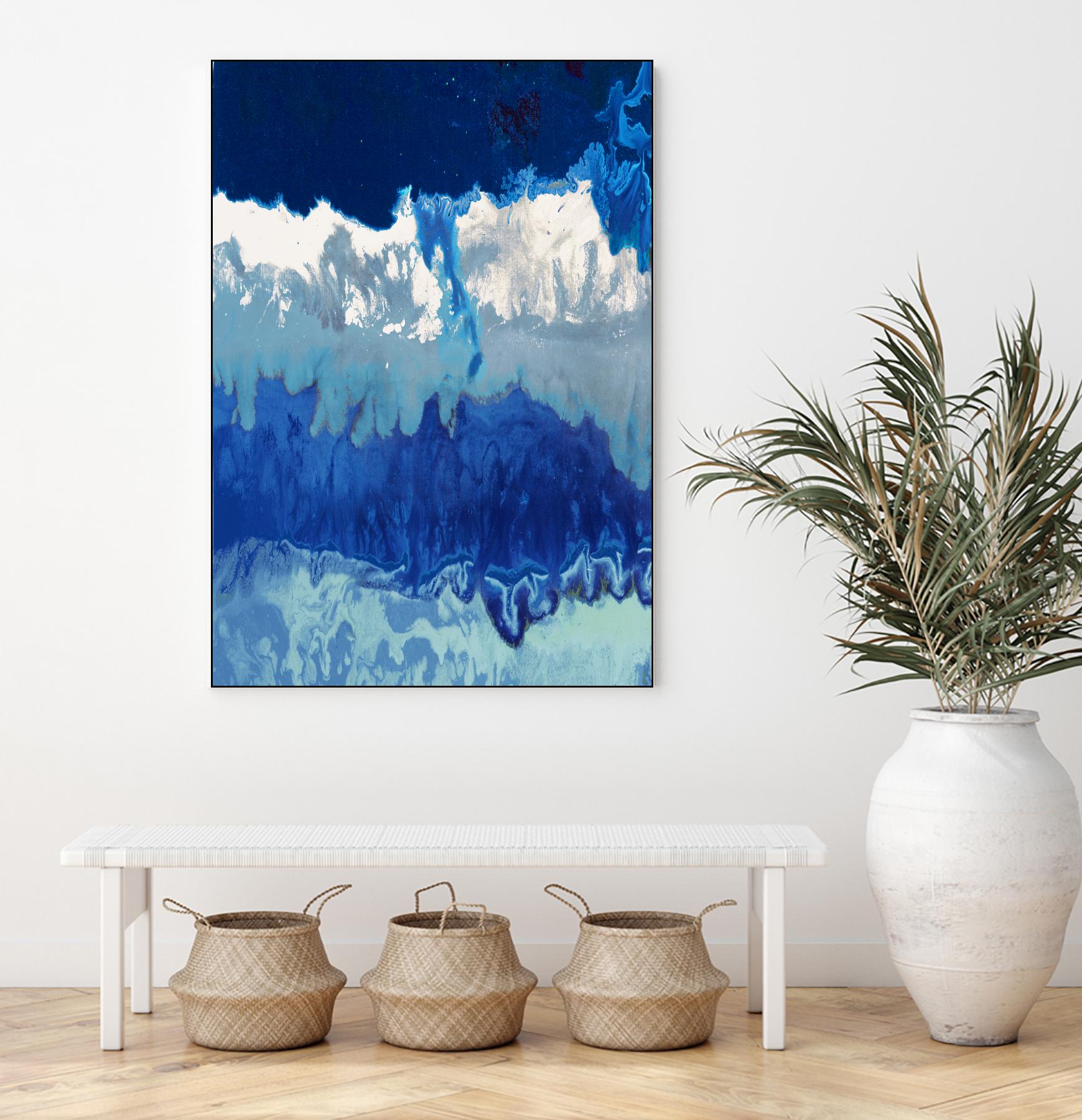 Life's Energy V2 by Randy Hibberd on GIANT ART - white abstract