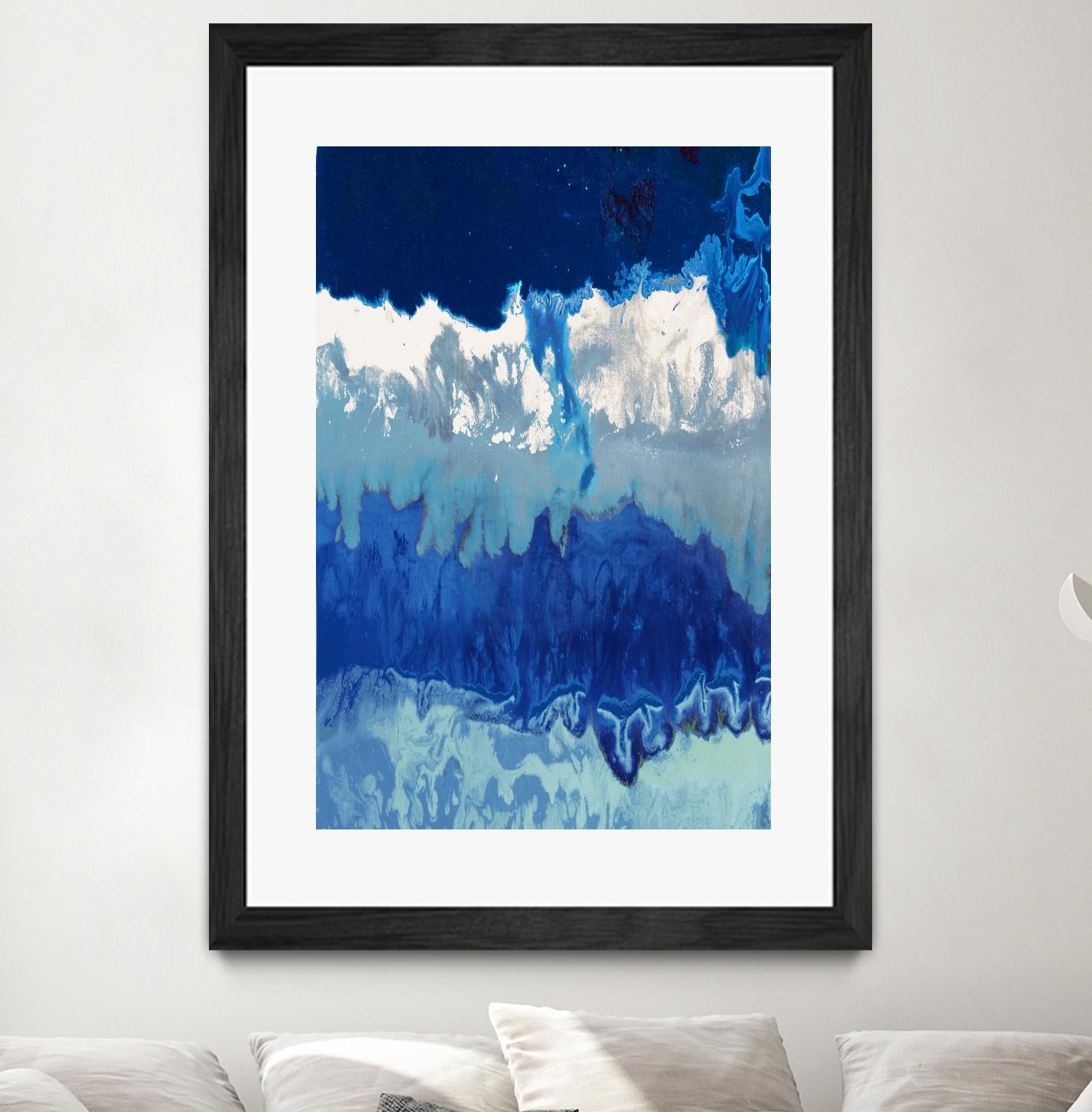 Life's Energy V2 by Randy Hibberd on GIANT ART - white abstract