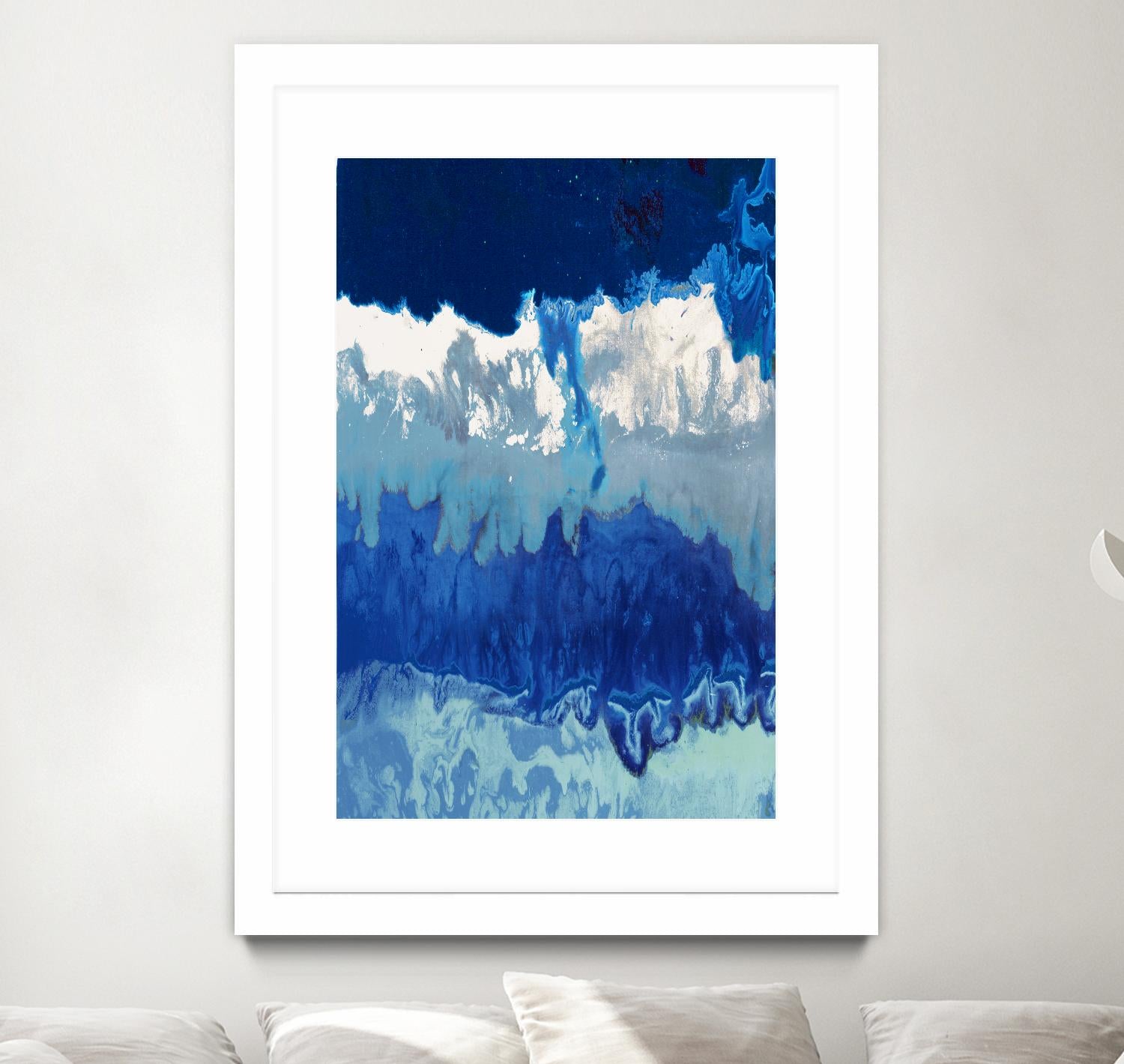 Life's Energy V2 by Randy Hibberd on GIANT ART - white abstract