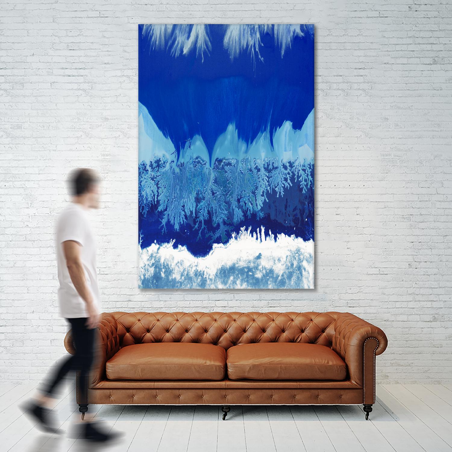 Life's Energy V2 by Randy Hibberd on GIANT ART - white abstract