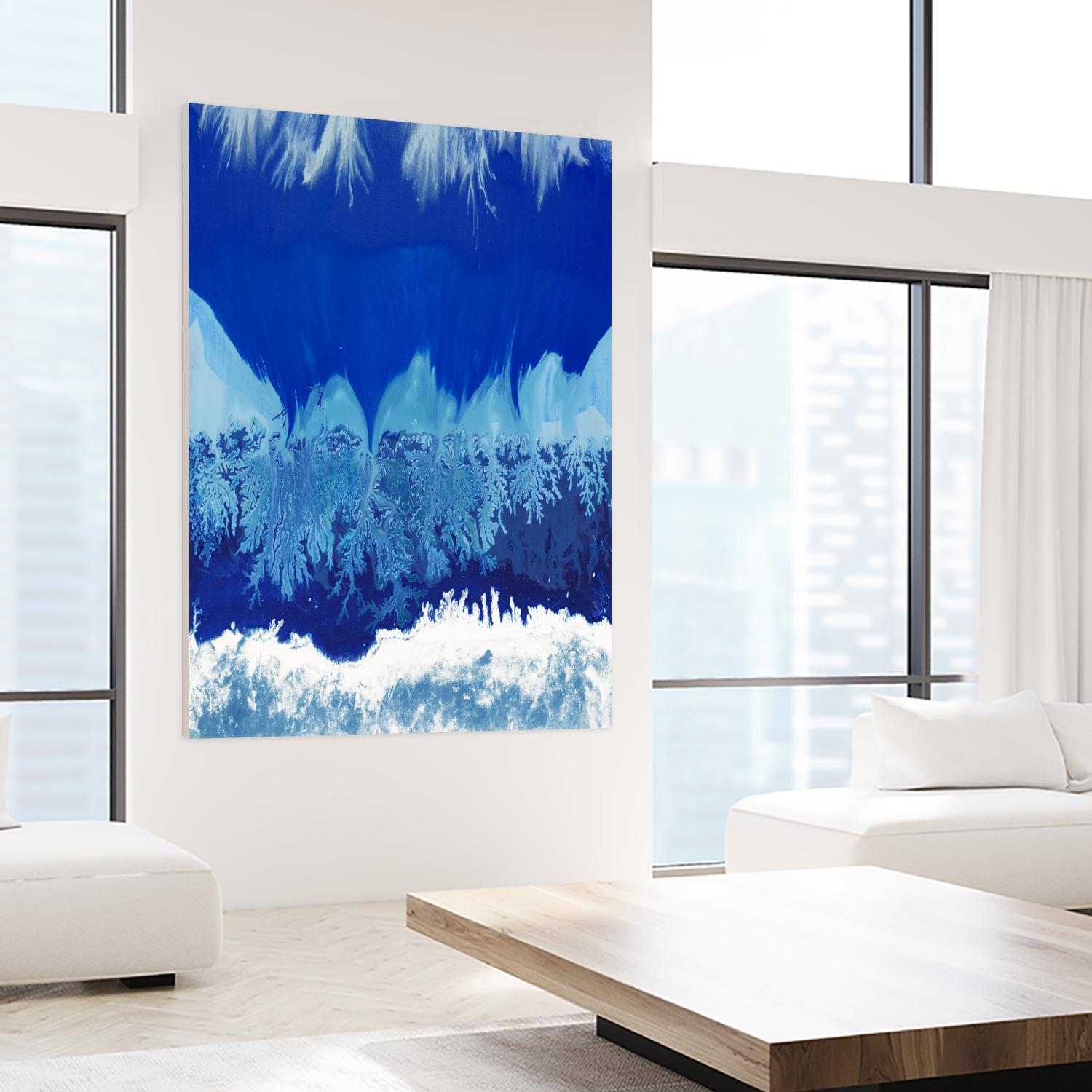 Life's Energy V2 by Randy Hibberd on GIANT ART - white abstract