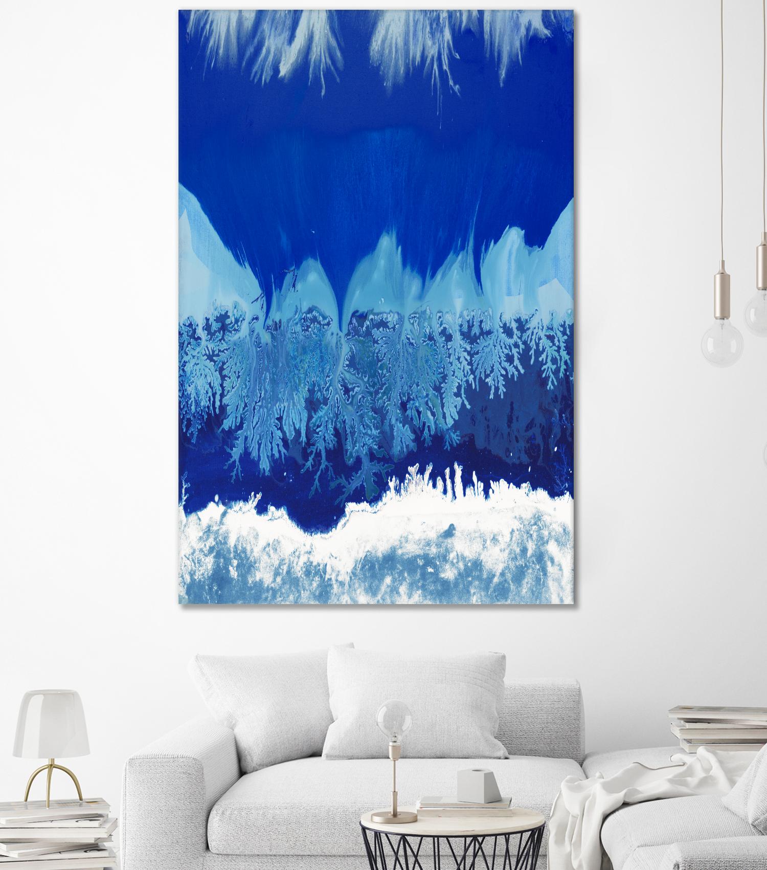 Life's Energy V2 by Randy Hibberd on GIANT ART - white abstract