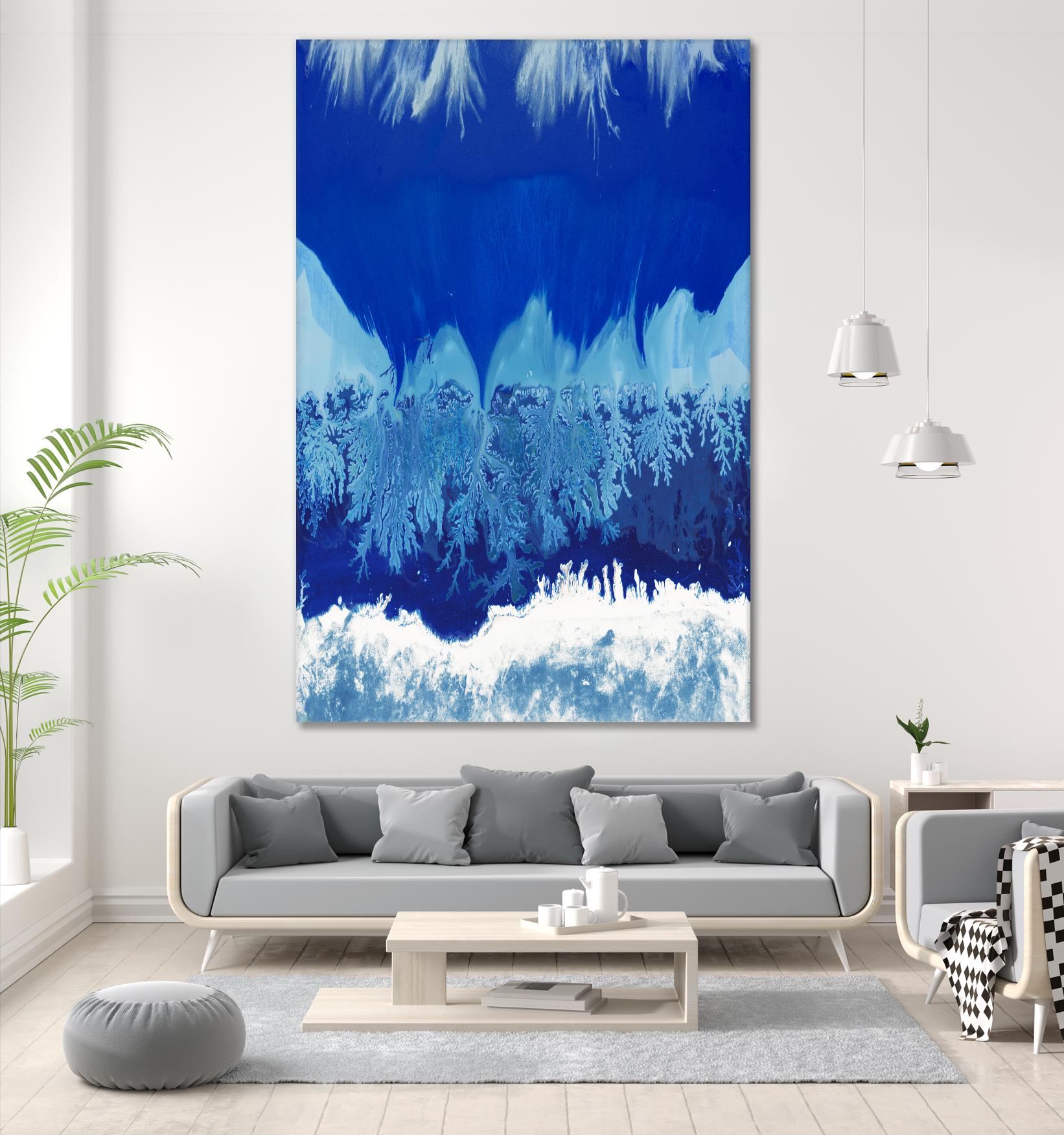 Life's Energy V2 by Randy Hibberd on GIANT ART - white abstract