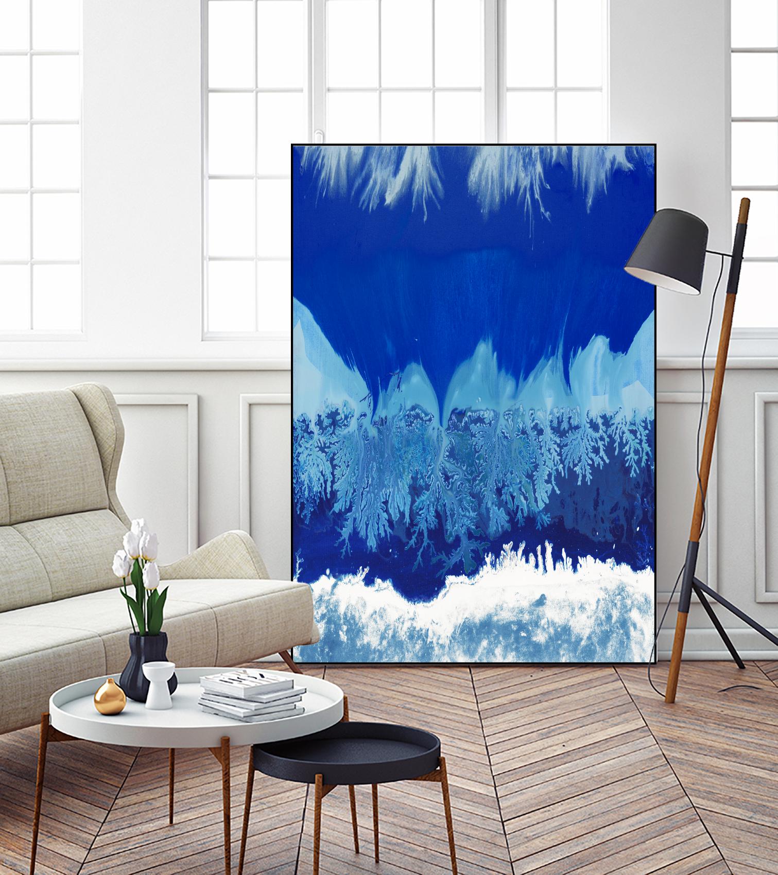 Life's Energy V2 by Randy Hibberd on GIANT ART - white abstract