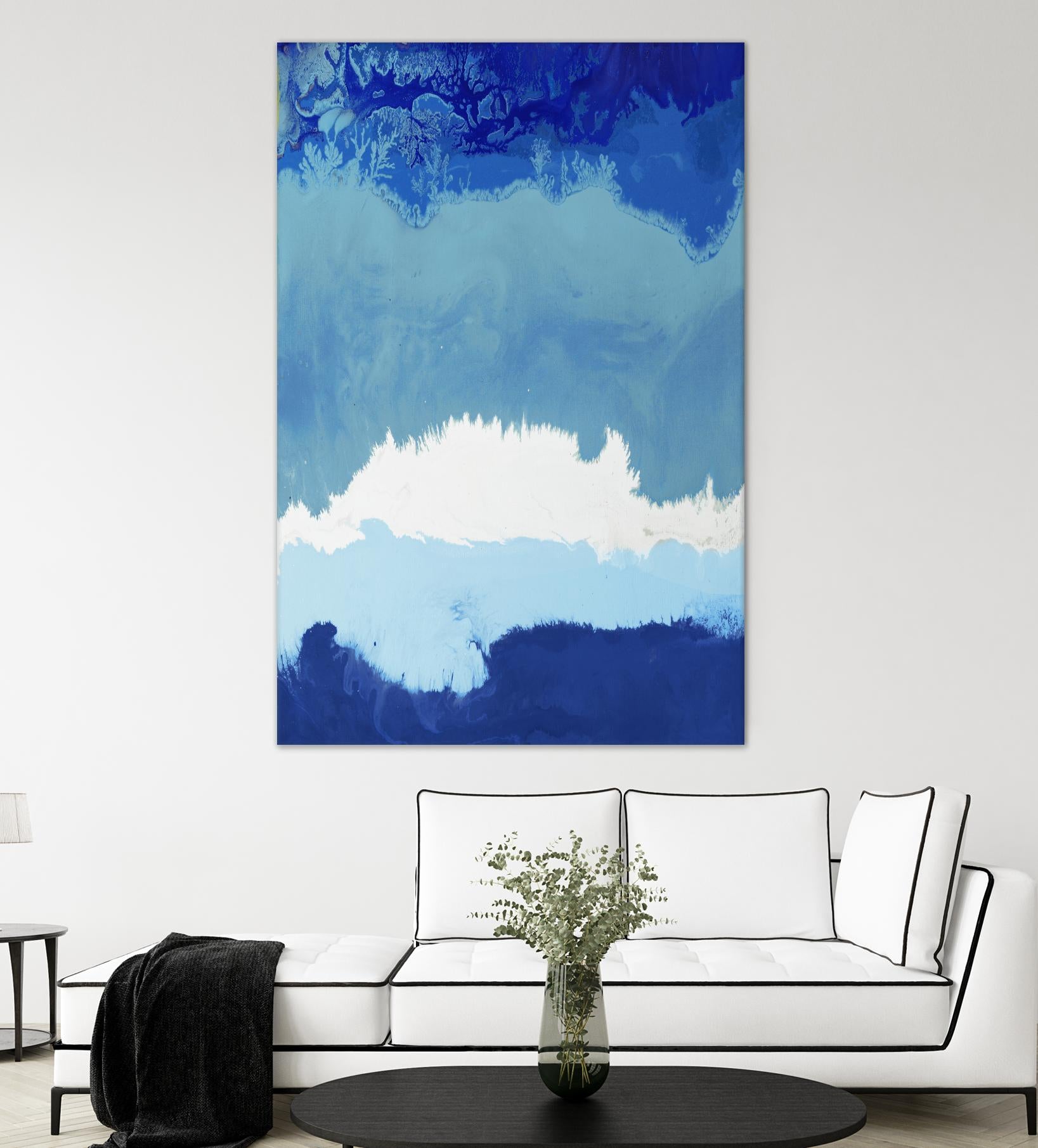 Life's Energy V2 by Randy Hibberd on GIANT ART - white abstract