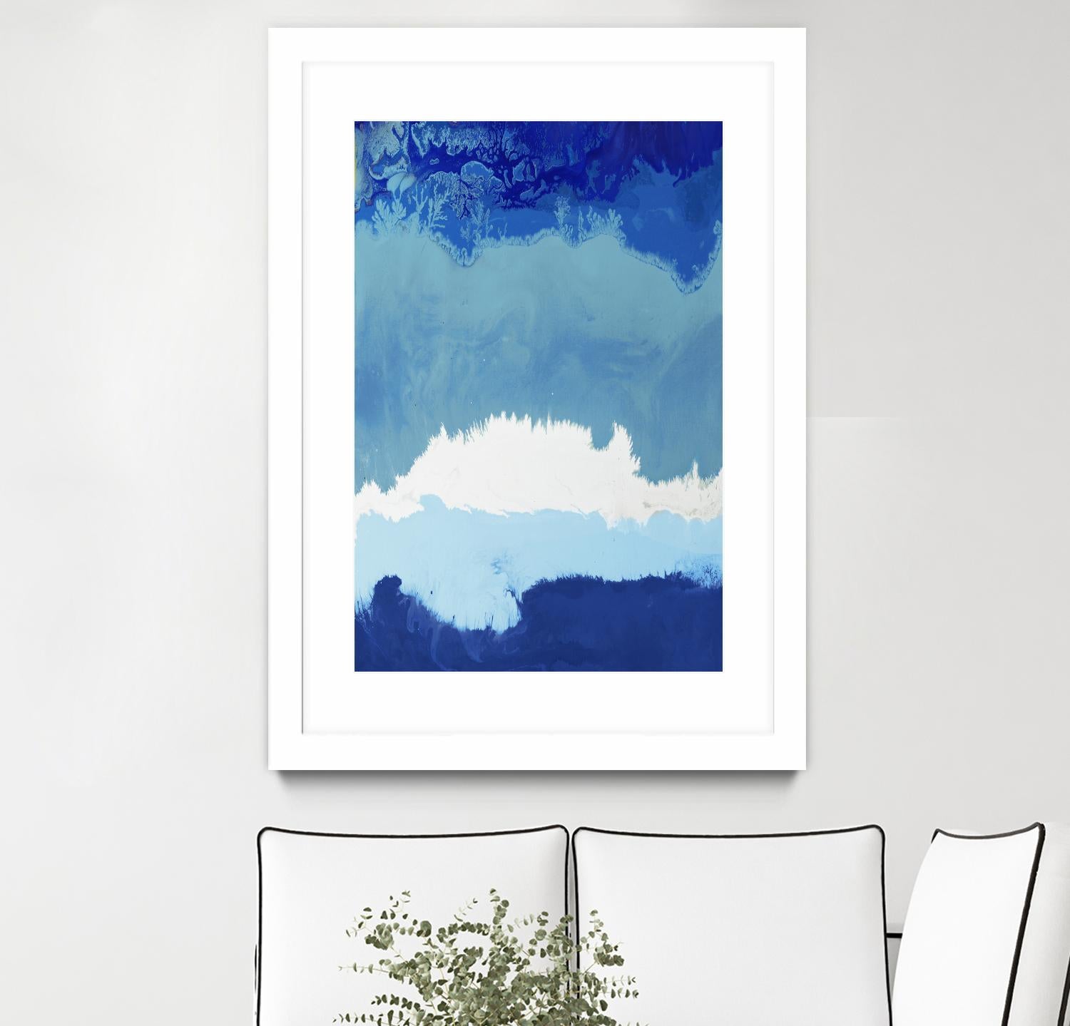 Life's Energy V2 by Randy Hibberd on GIANT ART - white abstract