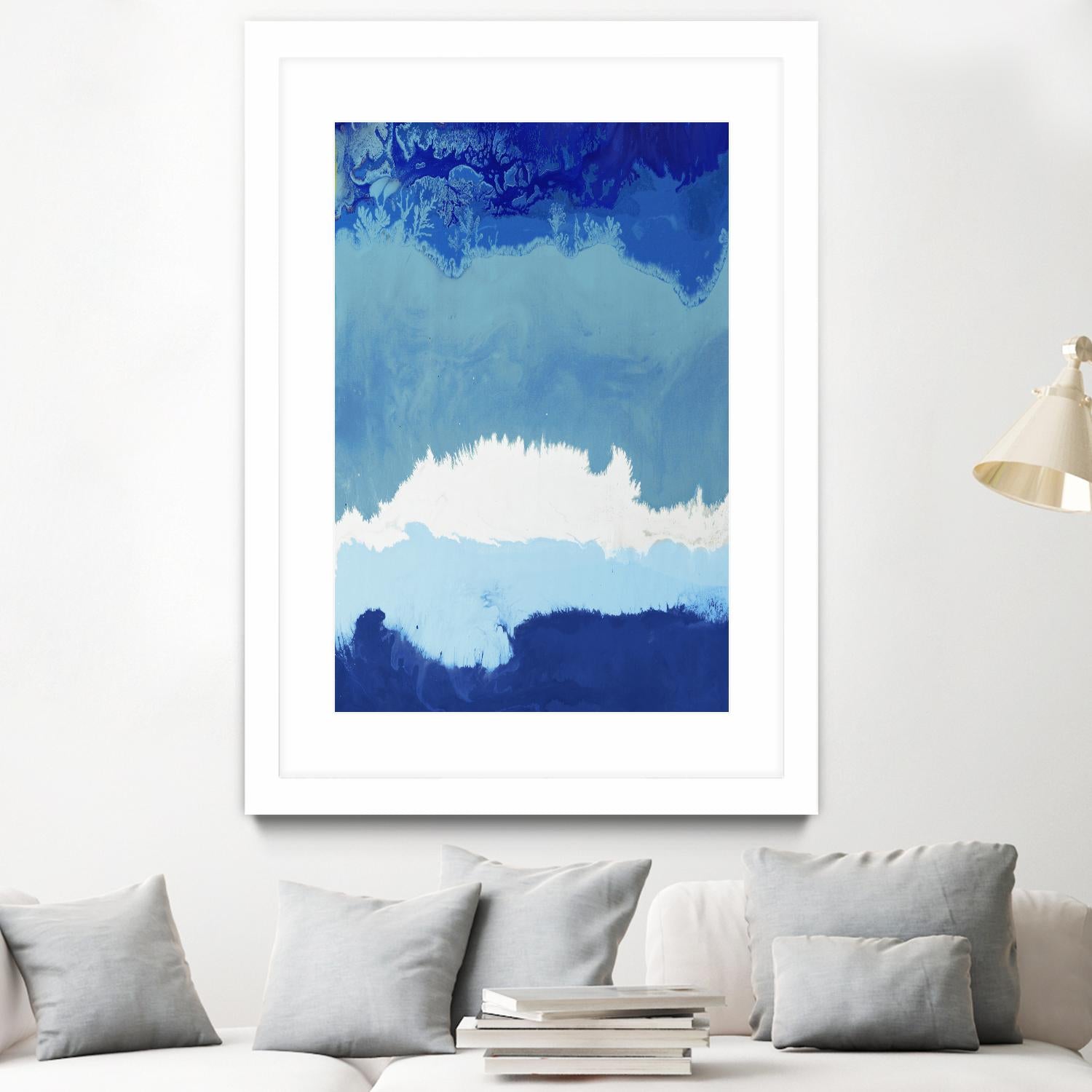 Life's Energy V2 by Randy Hibberd on GIANT ART - white abstract