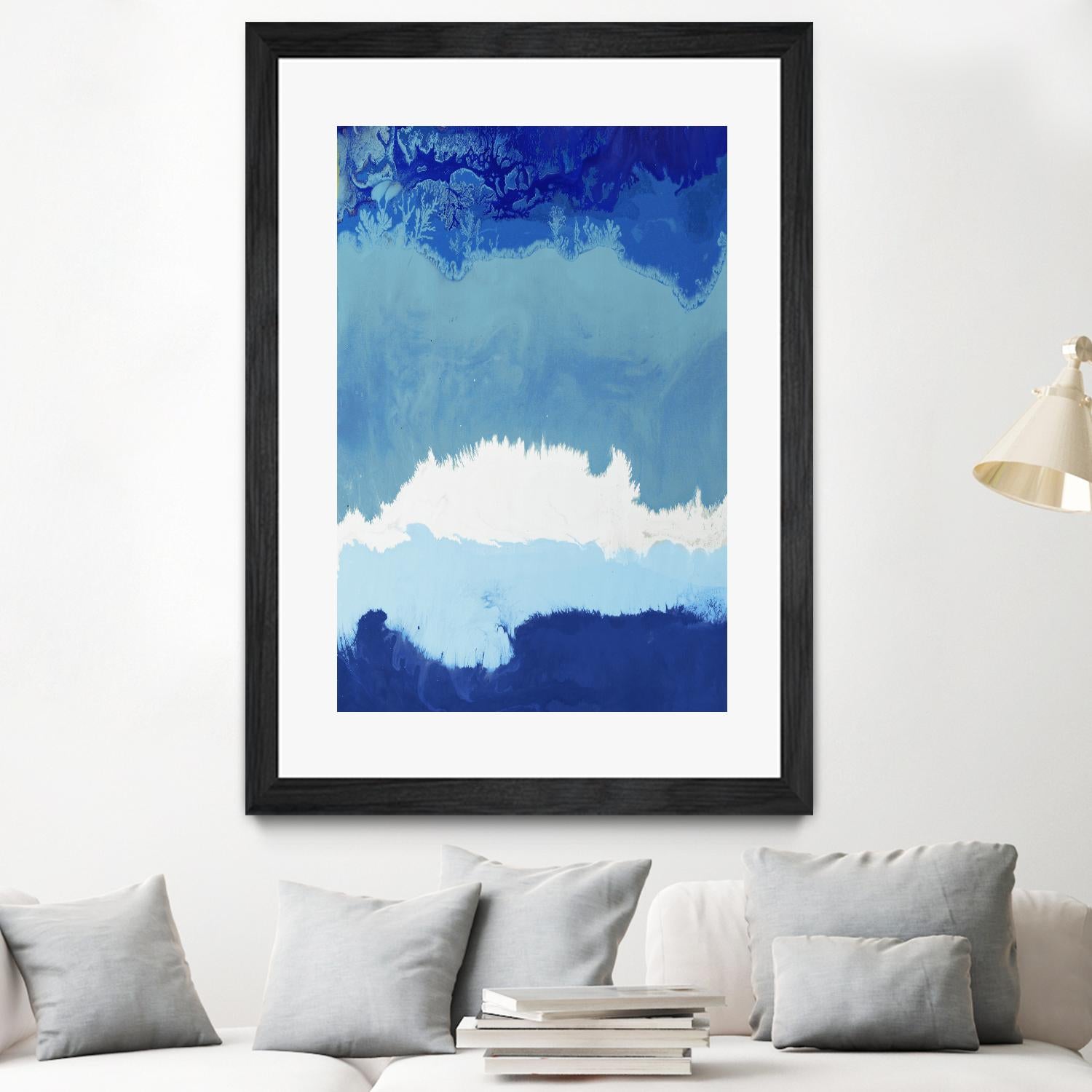 Life's Energy V2 by Randy Hibberd on GIANT ART - white abstract