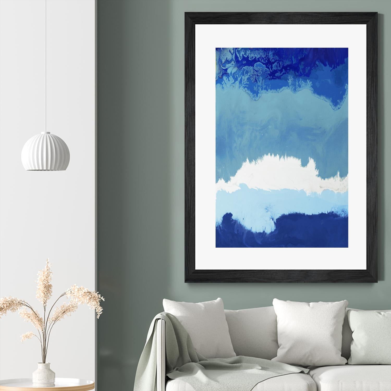 Life's Energy V2 by Randy Hibberd on GIANT ART - white abstract