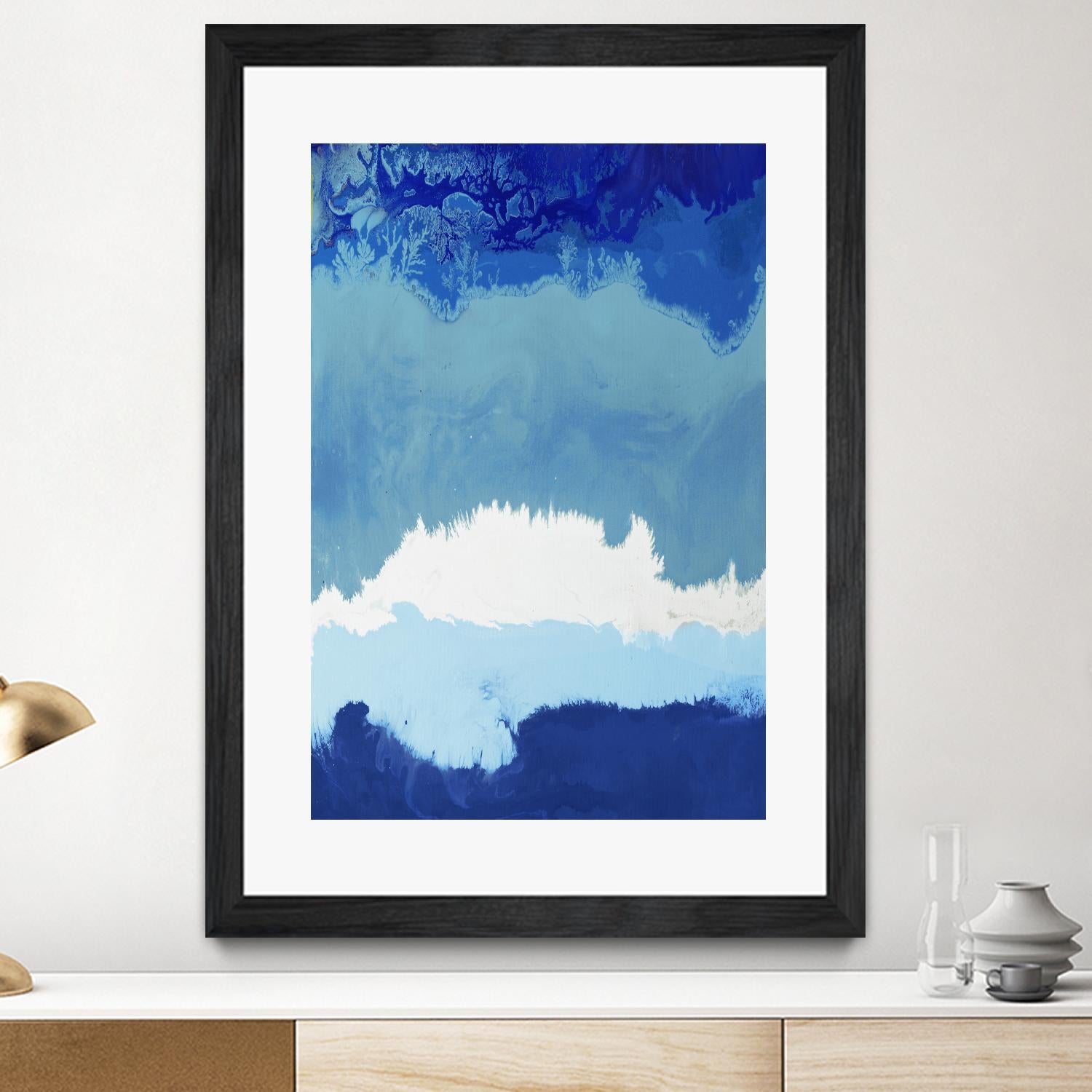 Life's Energy V2 by Randy Hibberd on GIANT ART - white abstract