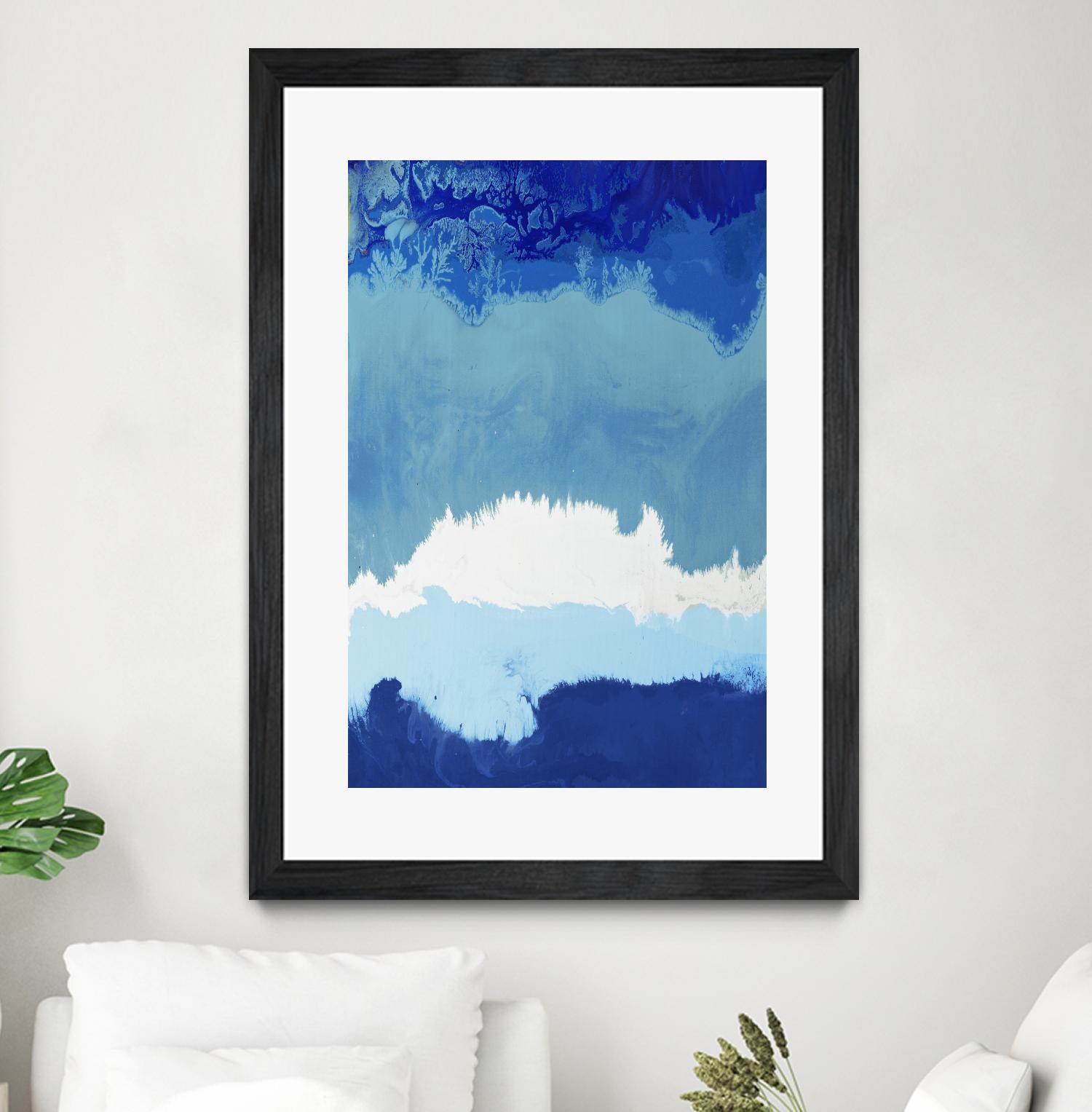 Life's Energy V2 by Randy Hibberd on GIANT ART - white abstract