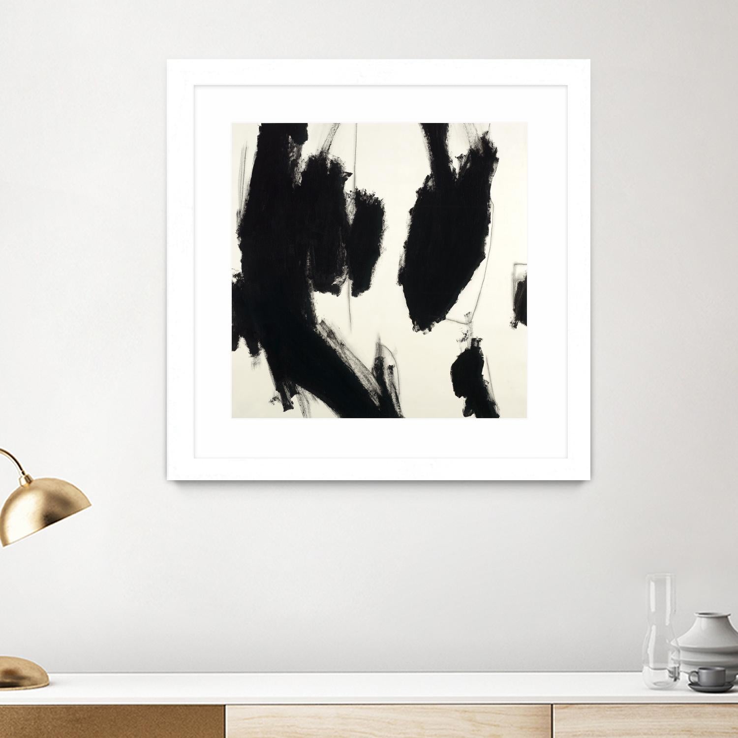 Divine Suggestion by Randy Hibberd on GIANT ART - white abstract