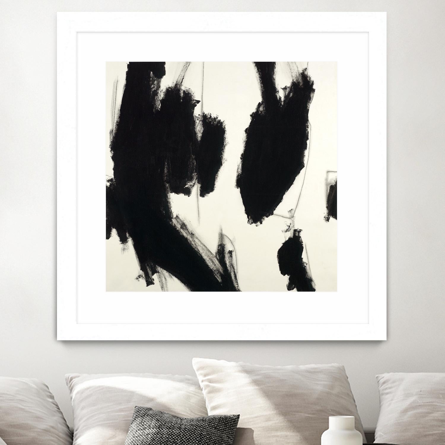 Divine Suggestion by Randy Hibberd on GIANT ART - white abstract