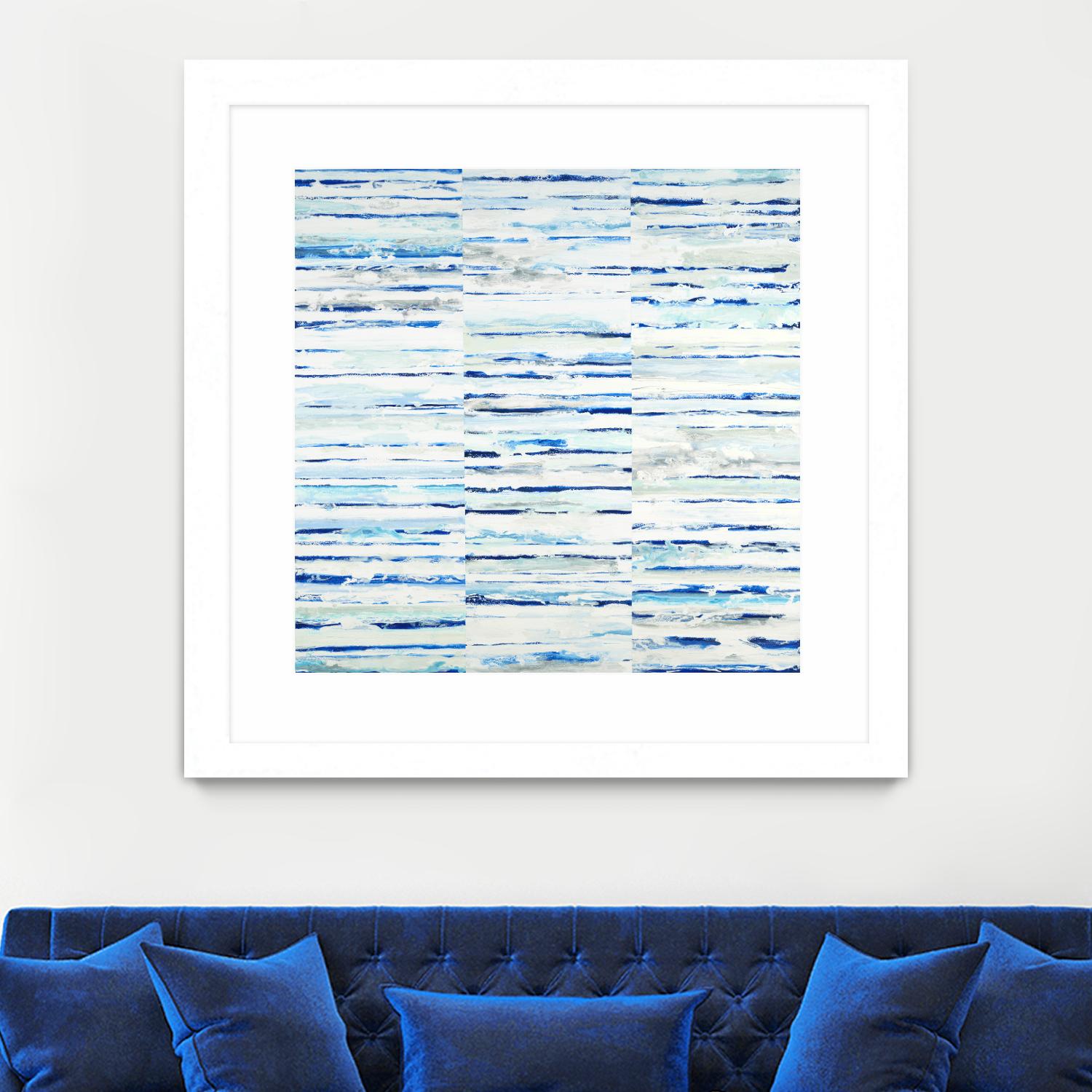 Morning Surf by Randy Hibberd on GIANT ART - white abstract