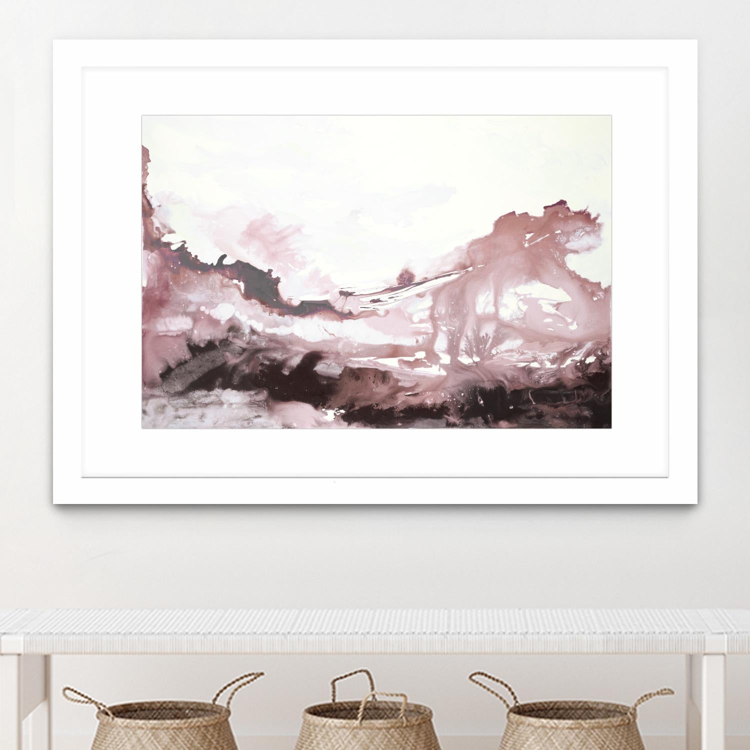 Scenery by Randy Hibberd on GIANT ART - white abstract