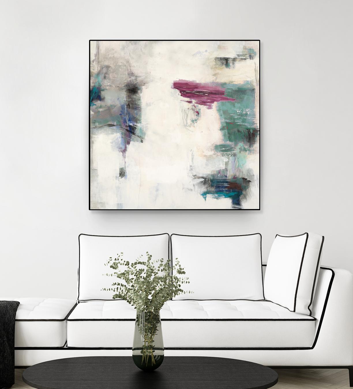 Best Promise by Randy Hibberd on GIANT ART - turquoise abstract