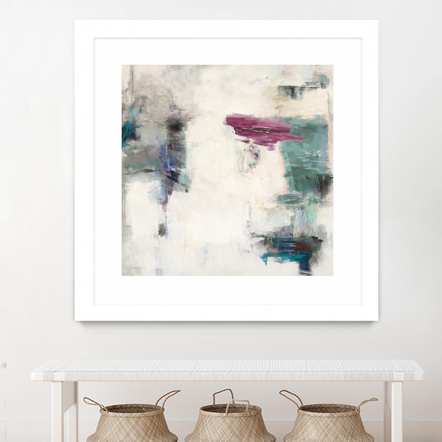 Best Promise by Randy Hibberd on GIANT ART - turquoise abstract