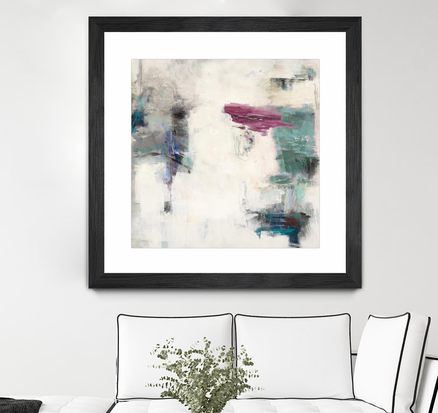 Best Promise by Randy Hibberd on GIANT ART - turquoise abstract