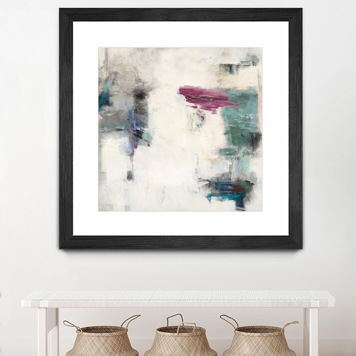 Best Promise by Randy Hibberd on GIANT ART - turquoise abstract