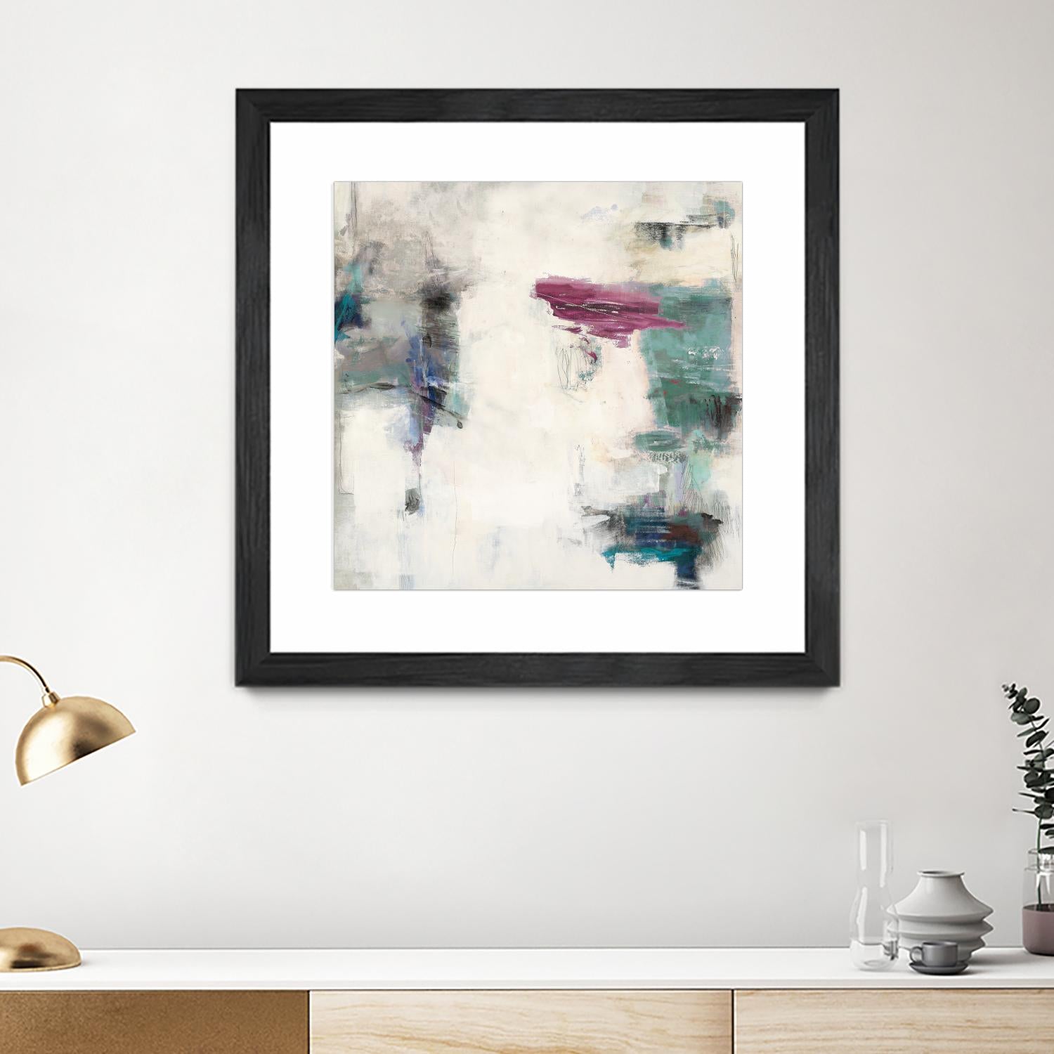 Best Promise by Randy Hibberd on GIANT ART - turquoise abstract