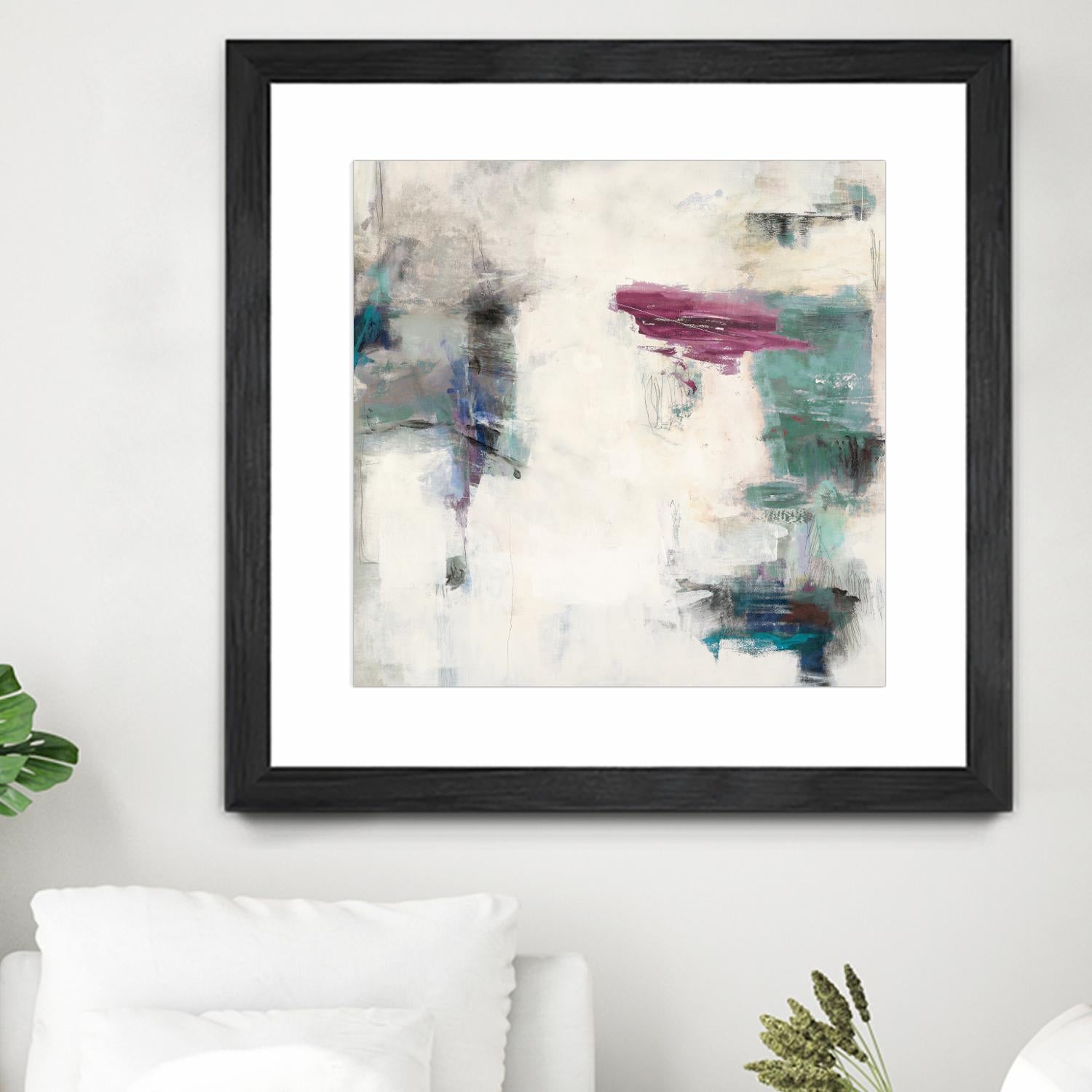 Best Promise by Randy Hibberd on GIANT ART - turquoise abstract