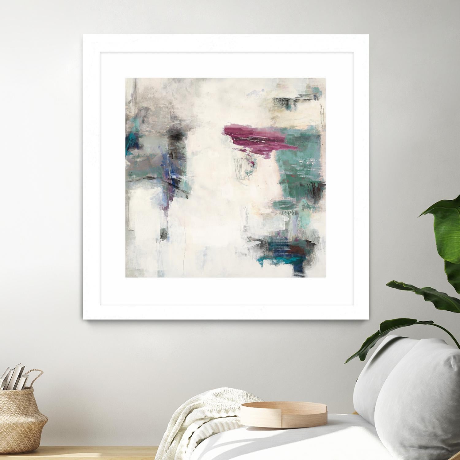 Best Promise by Randy Hibberd on GIANT ART - turquoise abstract