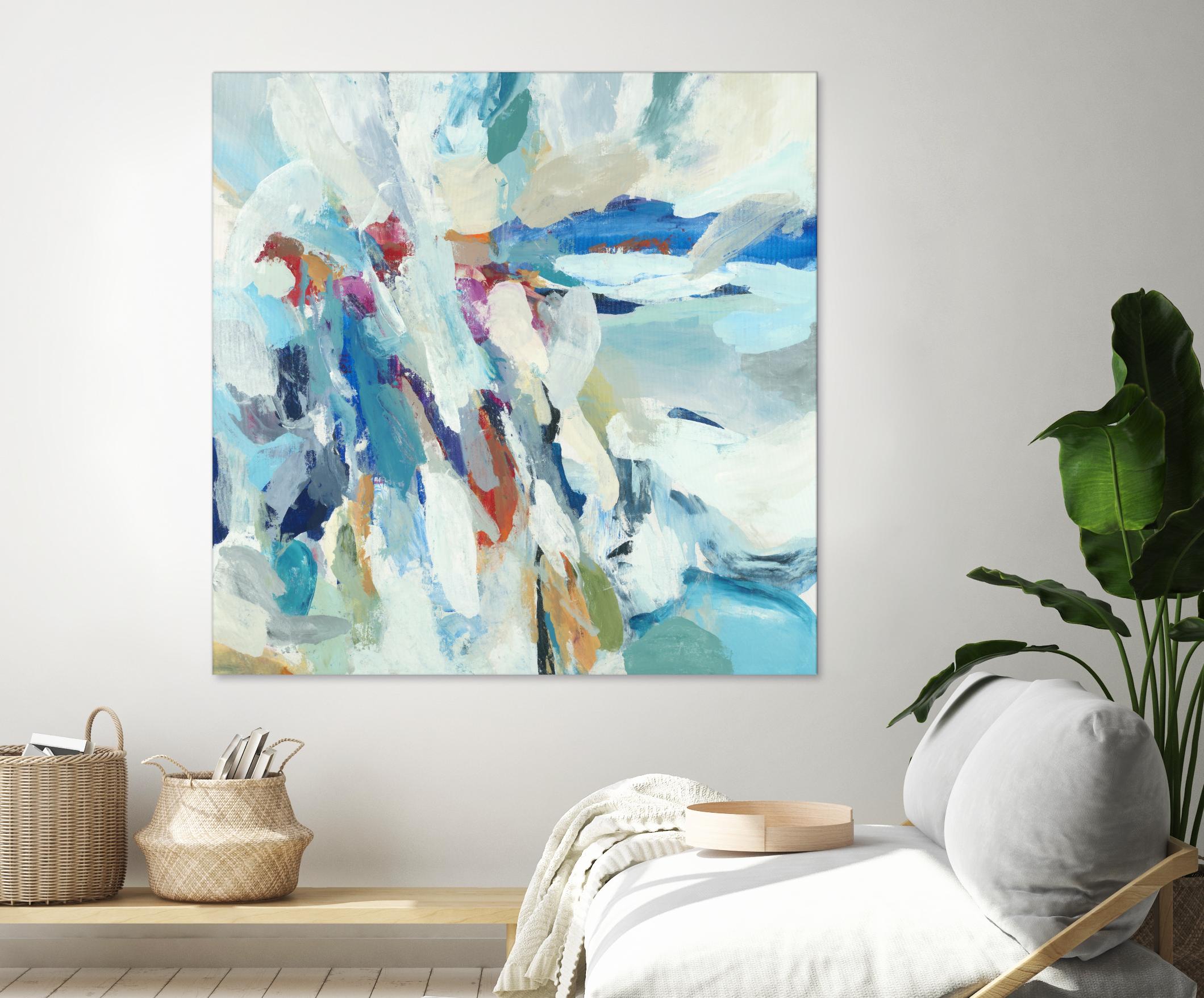 Joyous Expansion by Randy Hibberd on GIANT ART - blues abstract