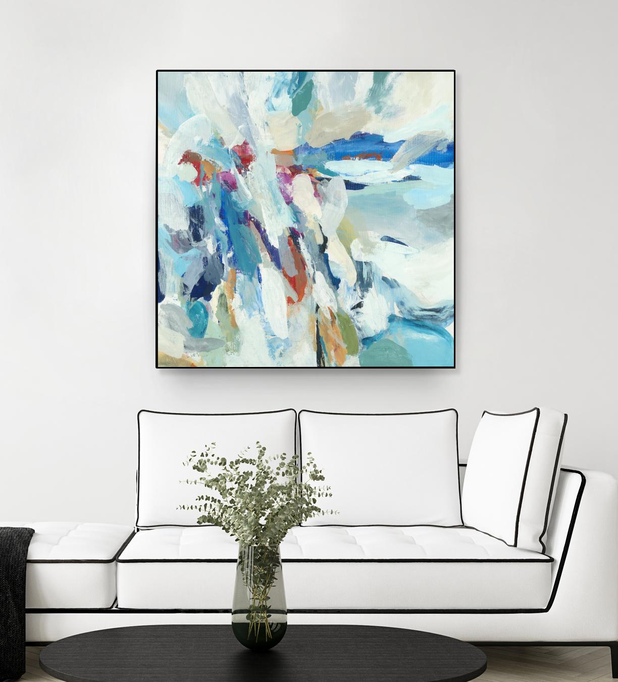 Joyous Expansion by Randy Hibberd on GIANT ART - blues abstract