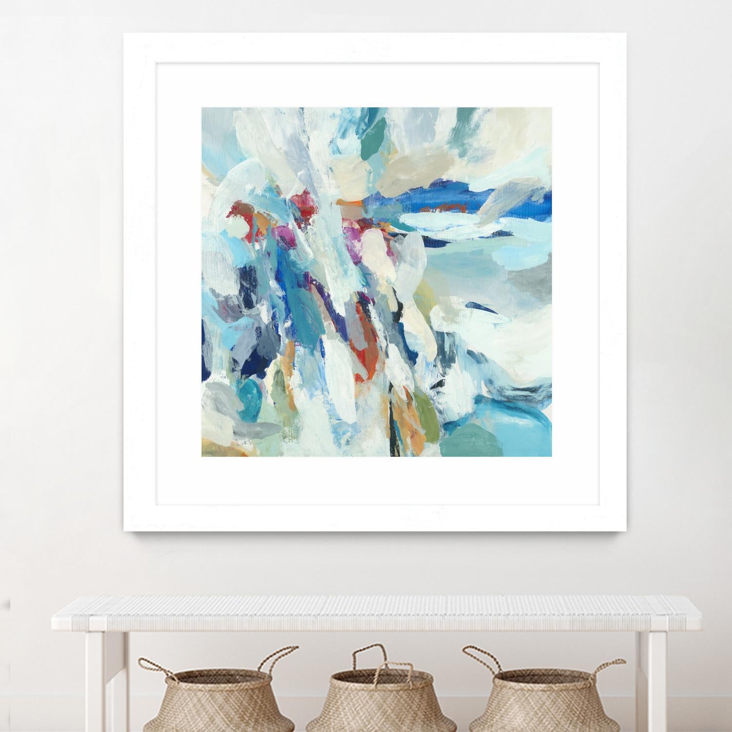 Joyous Expansion by Randy Hibberd on GIANT ART - blues abstract