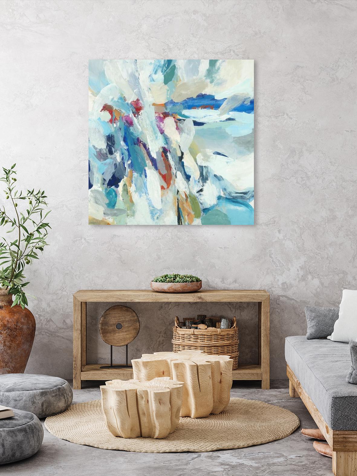 Joyous Expansion by Randy Hibberd on GIANT ART - blues abstract