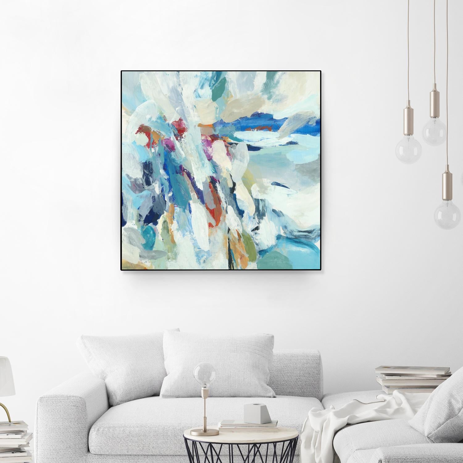 Joyous Expansion by Randy Hibberd on GIANT ART - blues abstract